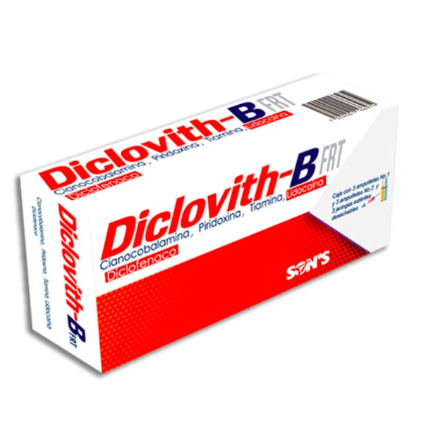 Diclovith-bfrt 100/100/5mg/1ml
